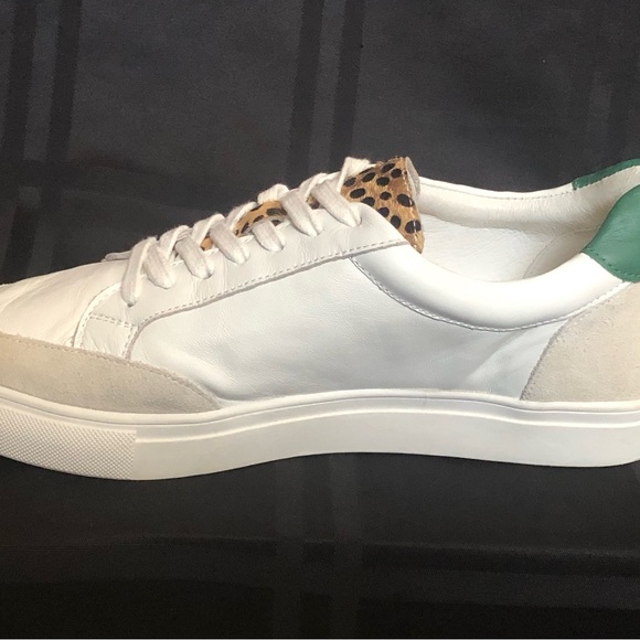 BIRDIES The Cardinal Women's Size 9 White Leather Comfort Sneakers - Picture 2 of 10